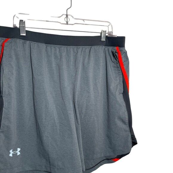 Under Armour Shorts Men's XXL Gray 7" Inseam Lined Athletic Running - Picture 3 of 11
